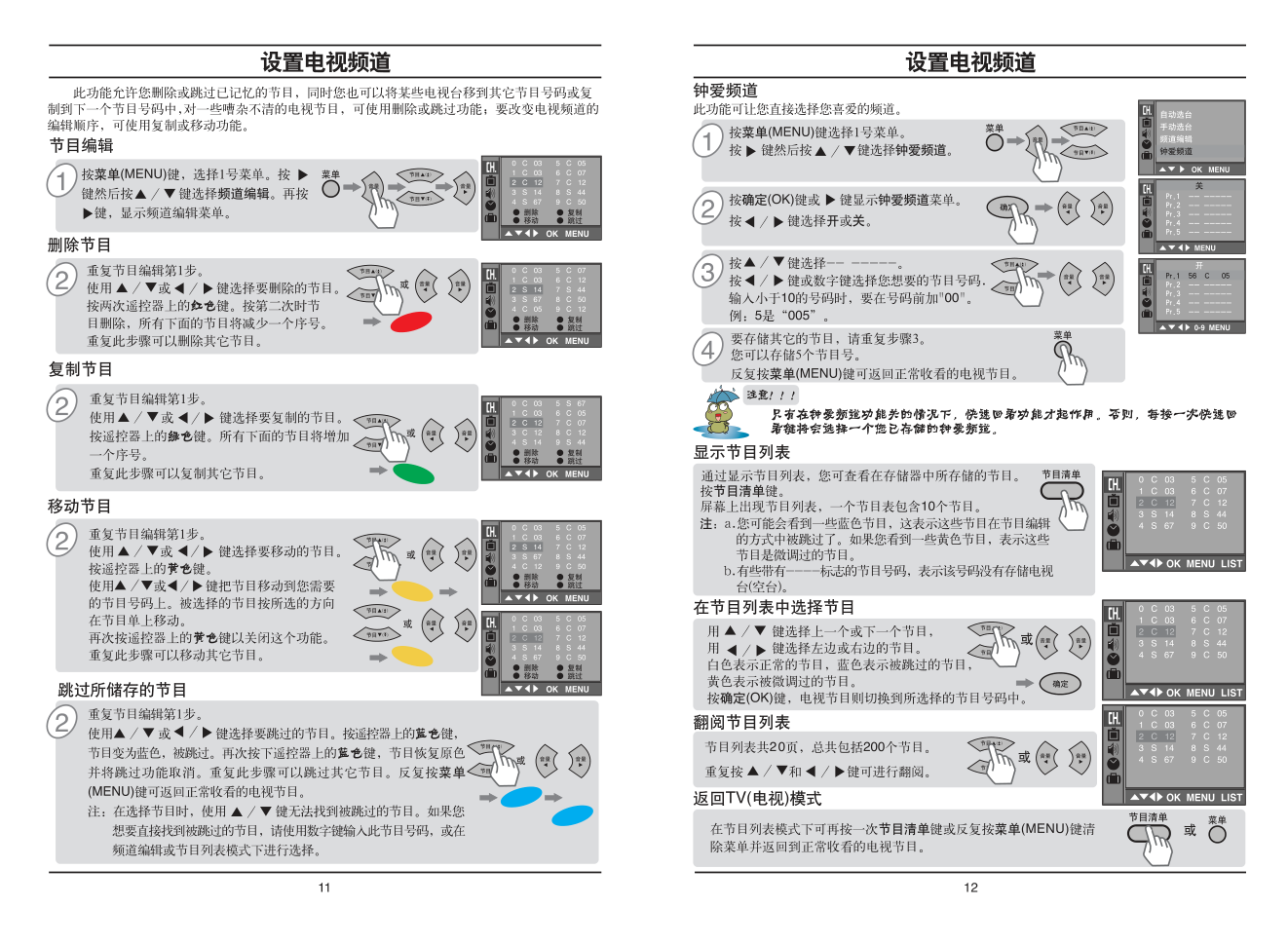 LG RT-25FB70V彩电使用说明书-6 LG RT-25FB70V彩电使用说明书-6