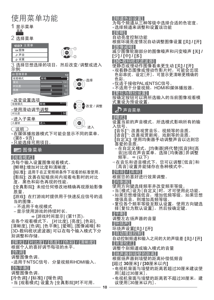 松下TH-L32BH6C液晶彩电使用说明书-9 松下TH-L32BH6C液晶彩电使用说明书-9