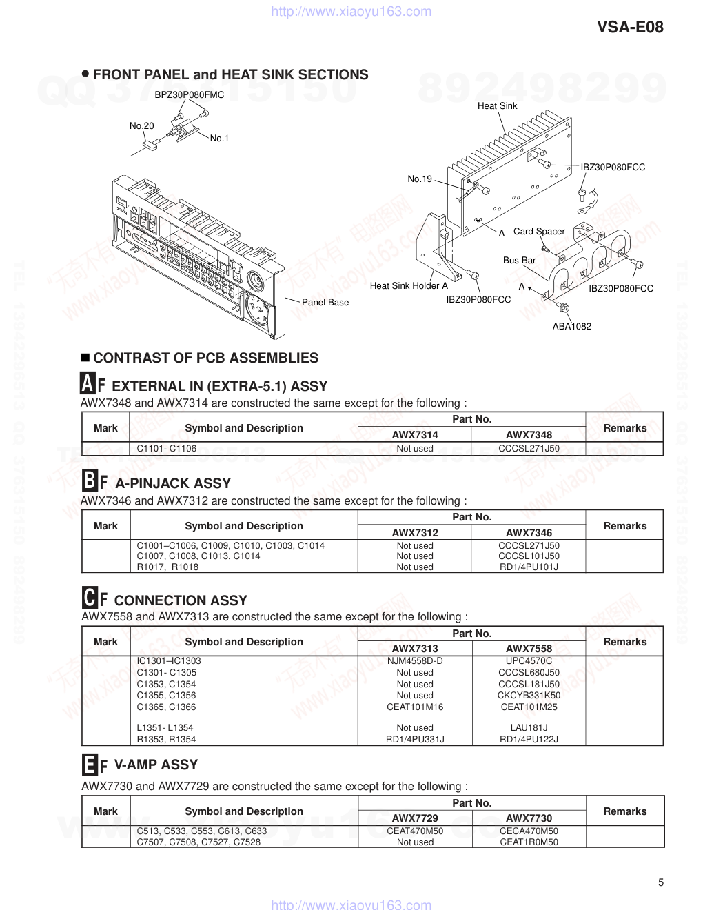 先锋PIONEER VSA-E08电路图-4