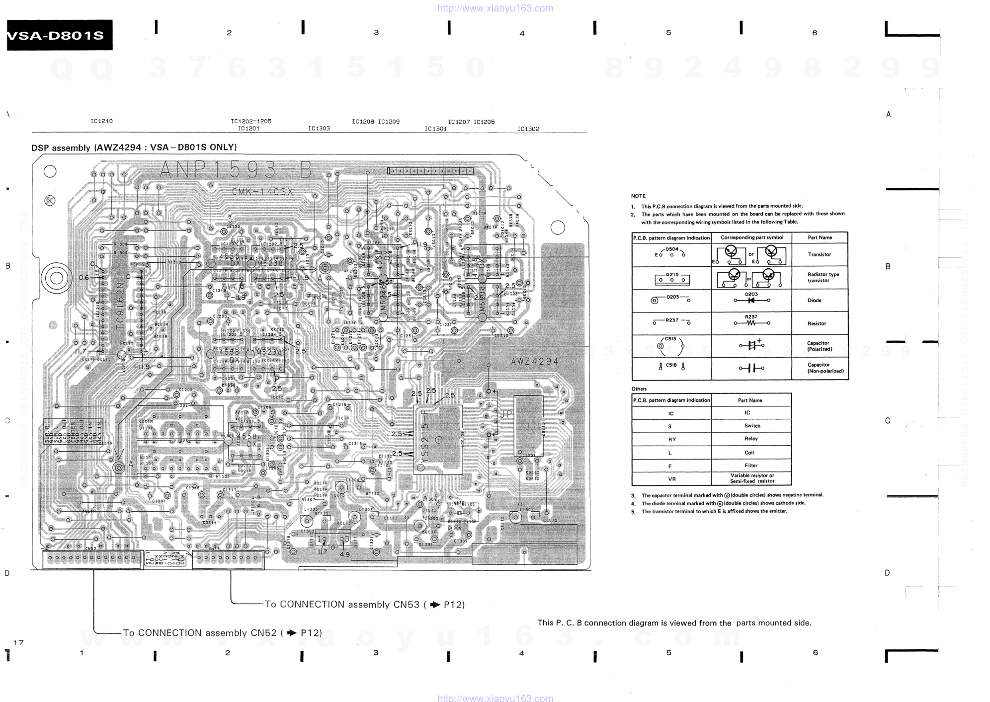 先锋PIONEER VSA-701S电路图-9 先锋PIONEER VSA-701S电路图-9