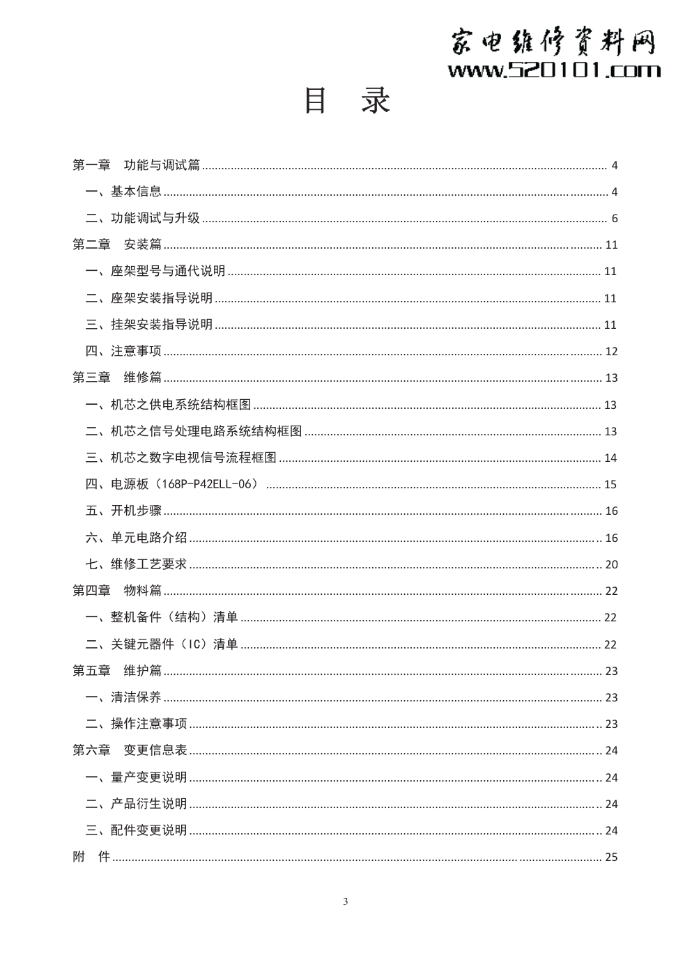 创维50E200E液晶电视（8R76机芯）维修手册-2