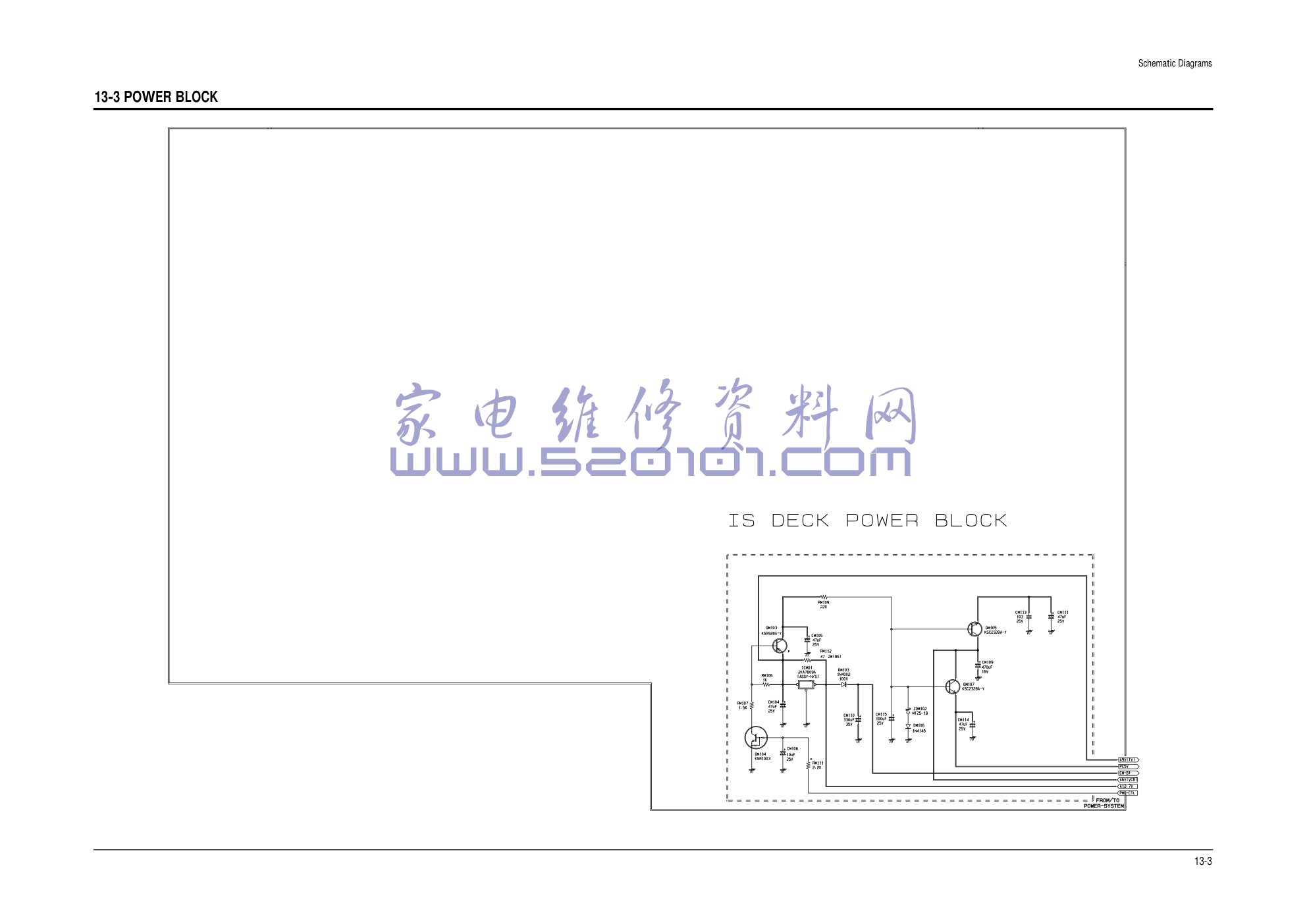 东芝 M-V19H01彩电图纸-3