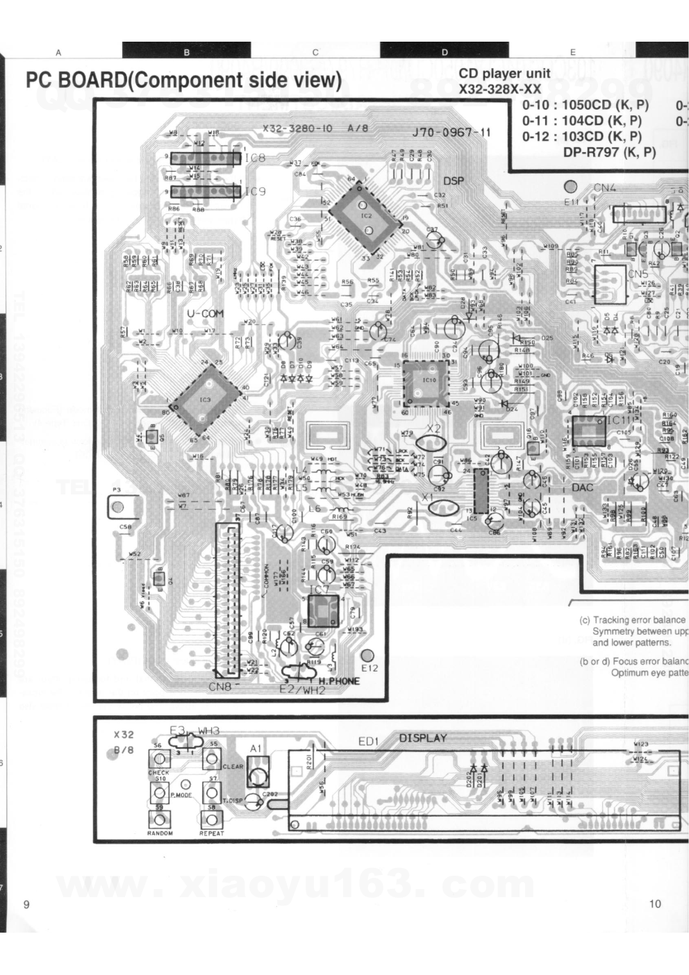 建伍KENWOOD R4090 CD播放机电路图-4 建伍KENWOOD R4090 CD播放机电路图-4