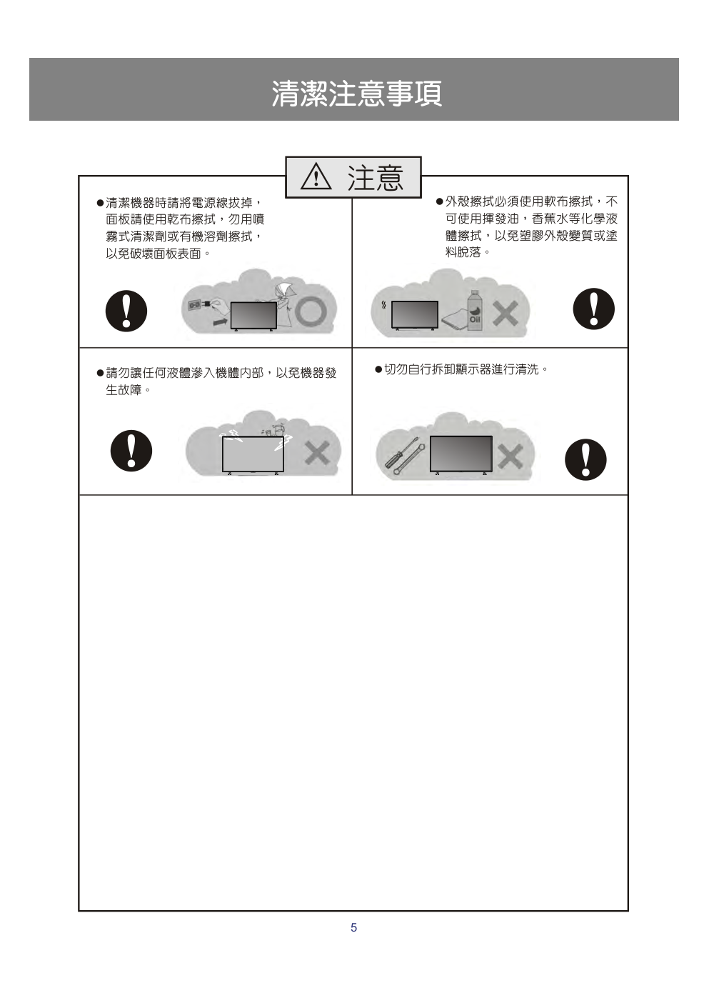 声宝EM-50DT16D液晶彩电使用说明书-5 声宝EM-50DT16D液晶彩电使用说明书-5