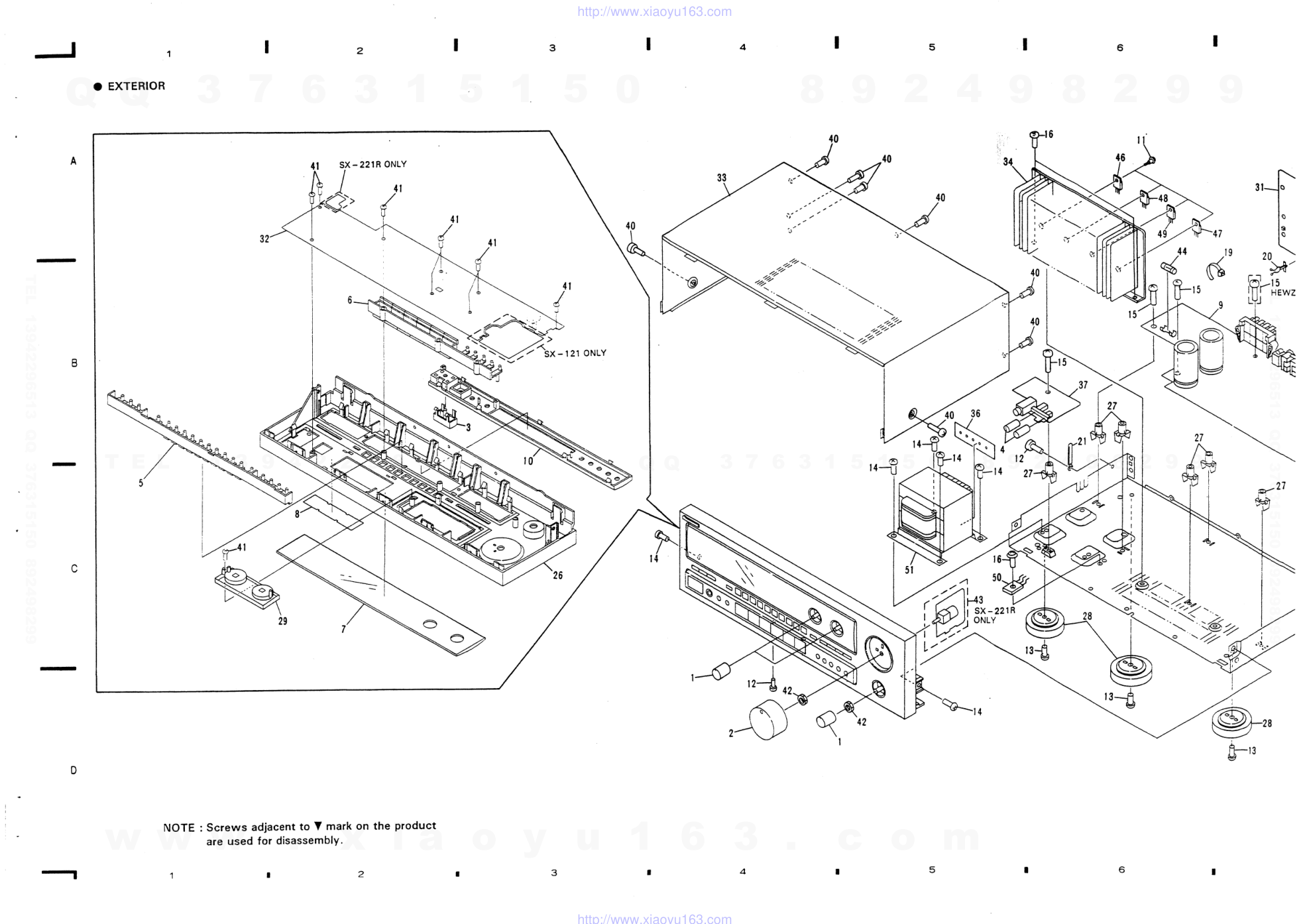 先锋PIONEER SX-202RHE电路图-4 先锋PIONEER SX-202RHE电路图-4