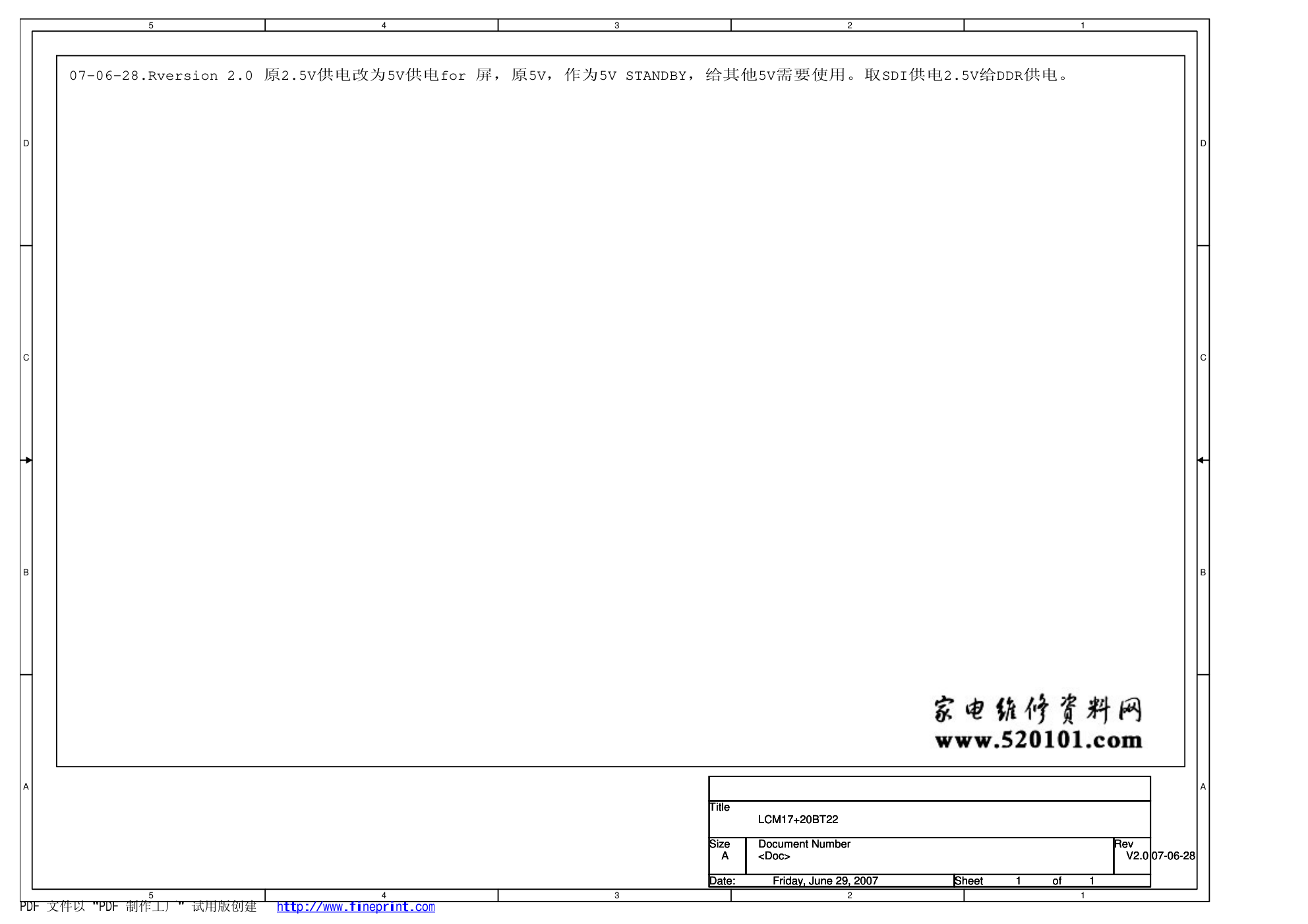 康佳LX66系列液晶35011800板电路原理图-1