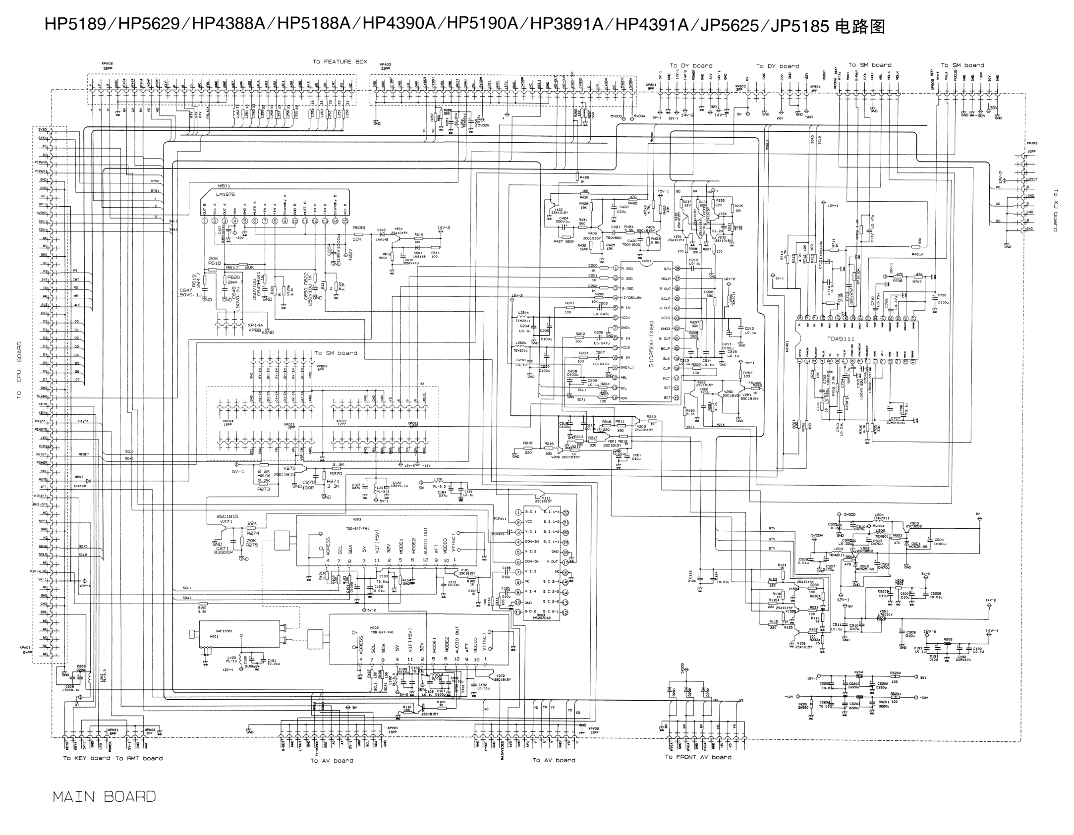 长虹HP4388A_HP5188A_HP4390A_HP5190A_HP3891A_HP4391A_JP5625_JP5-0 长虹HP4388A_HP5188A_HP4390A_HP5190A_HP3891A_HP4391A_JP5625_JP5-0