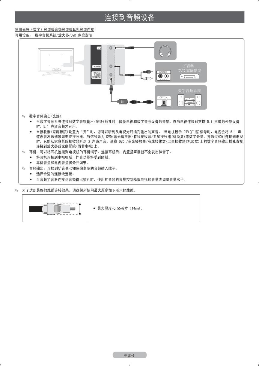 三星UA55C8000XF液晶彩电使用说明书-9 三星UA55C8000XF液晶彩电使用说明书-9