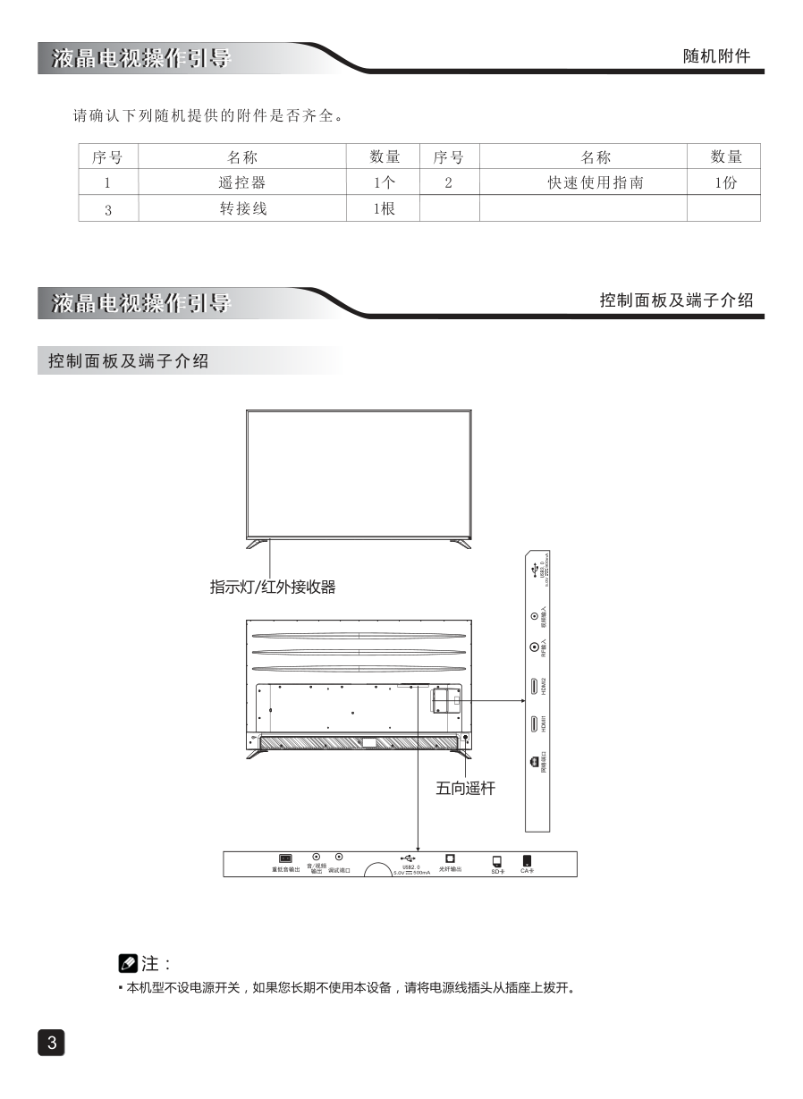创维50Q7液晶彩电使用说明书-4 创维50Q7液晶彩电使用说明书-4