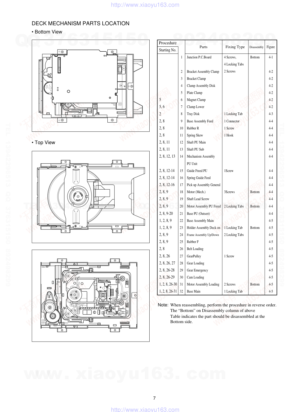 爱华AIWA XD-DV290U DVD播放器维修手册-6