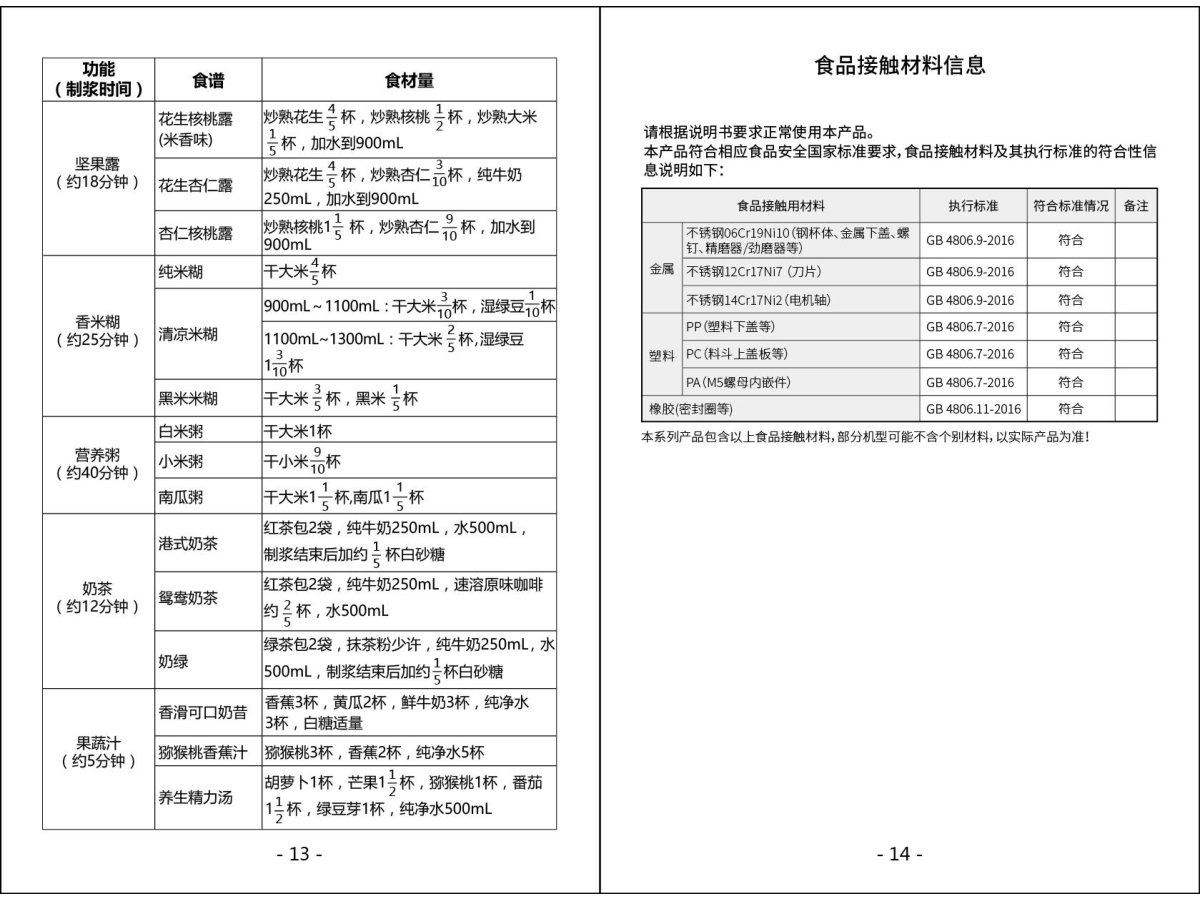 九阳DJ13R-D83SG豆浆机使用说明书-8 九阳DJ13R-D83SG豆浆机使用说明书-8