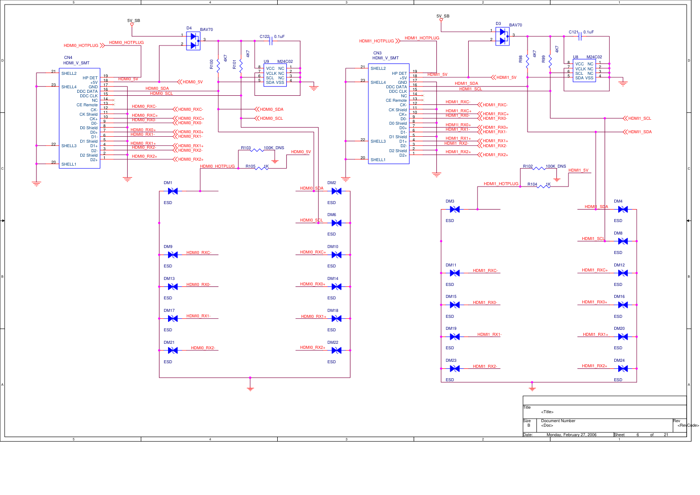 海尔L32V6-A8液晶电视电路原理图-5
