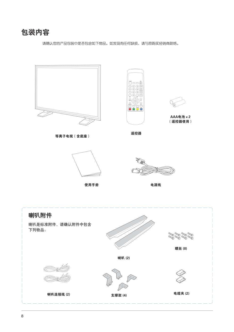 中晶MICROTEK型42寸等离子电视机使用说明书-7 中晶MICROTEK型42寸等离子电视机使用说明书-7