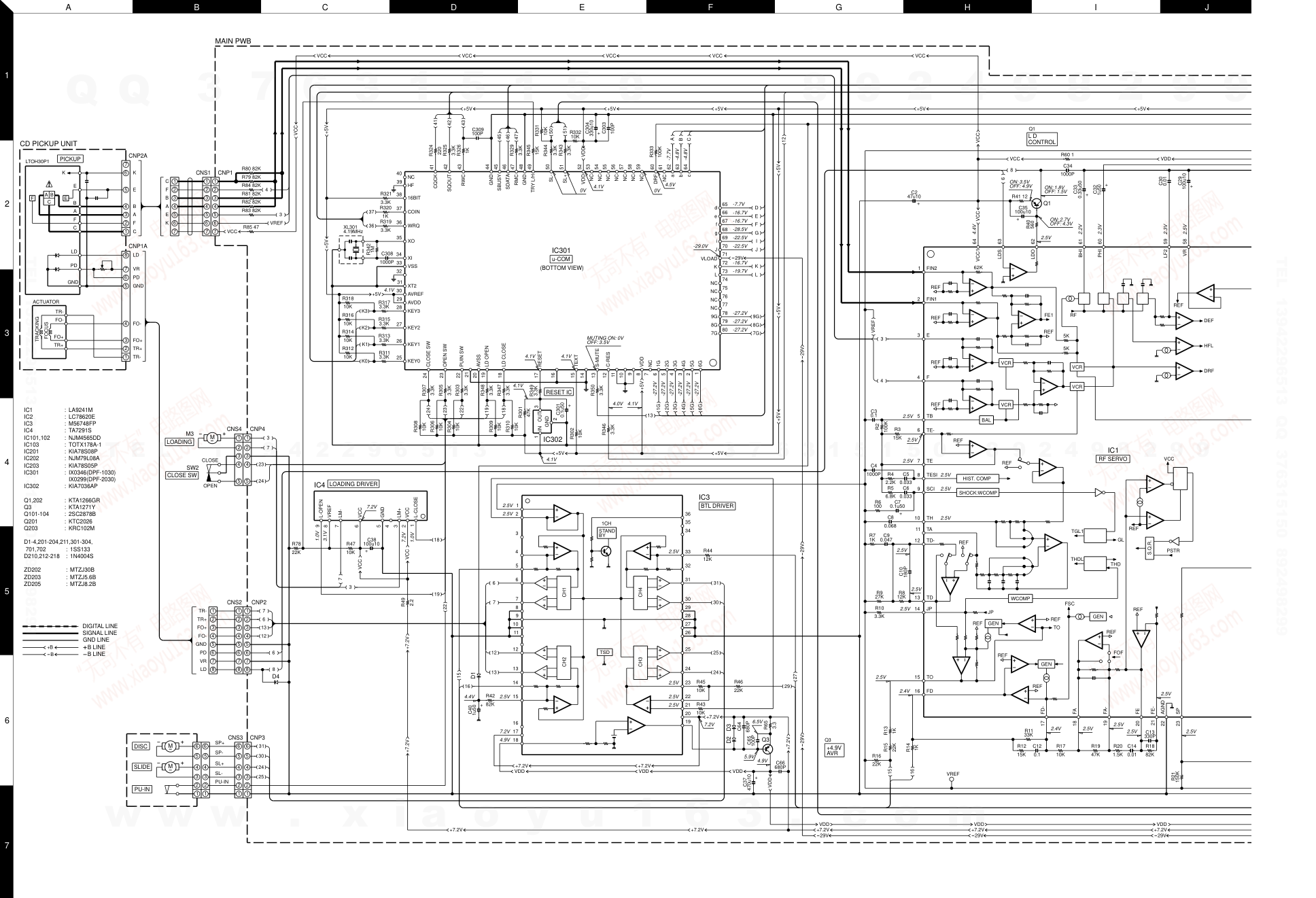 建伍KENWOOD DPF-2030 CD播放机维修手册-5 建伍KENWOOD DPF-2030 CD播放机维修手册-5