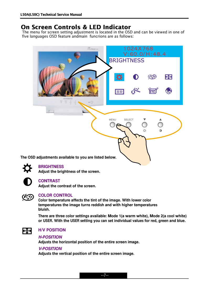 现代L50AL50C显示器电路原理图-7 现代L50AL50C显示器电路原理图-7