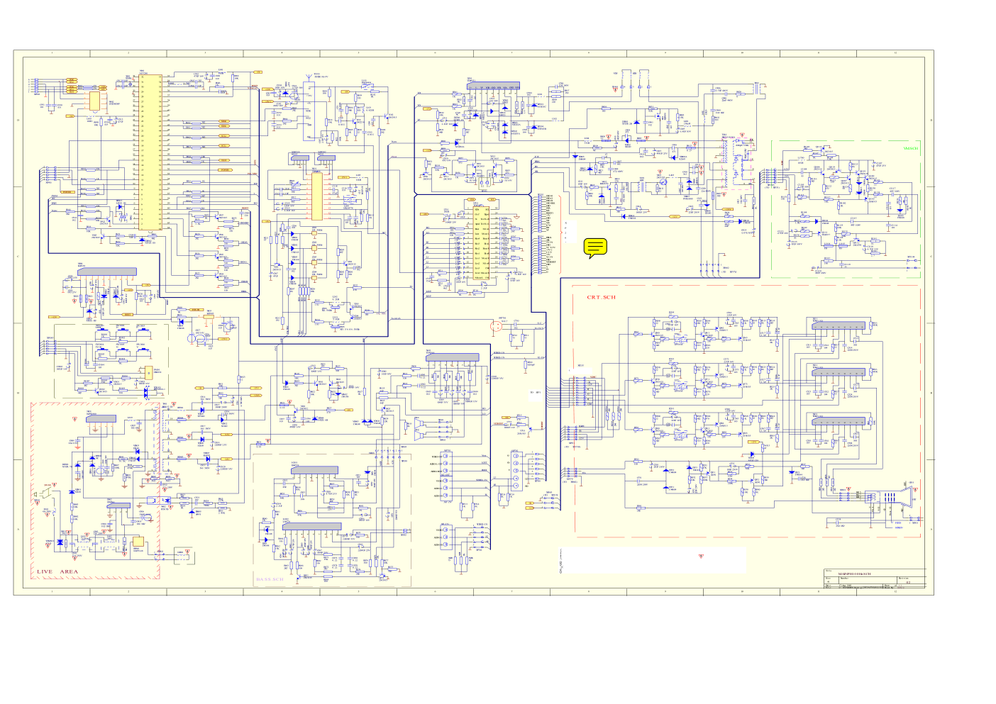 海尔29F3A-PY、29F9B-PY（100赫兹）彩电图纸-0