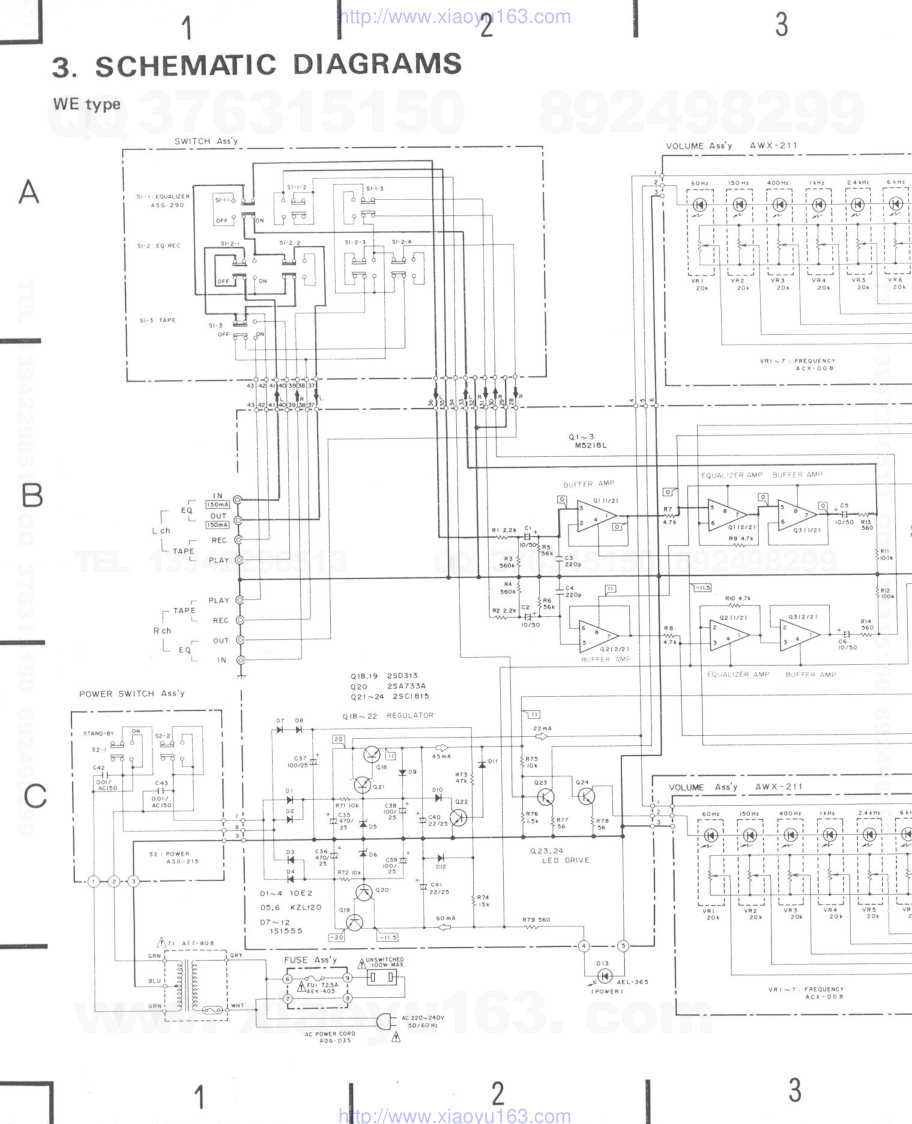 先锋PIONEER SG-300WB电路图-1