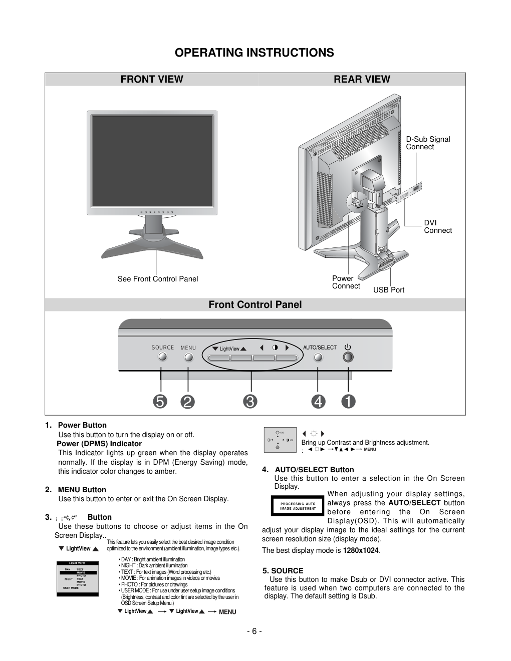 LG L1912B液晶显示器维修手册-5