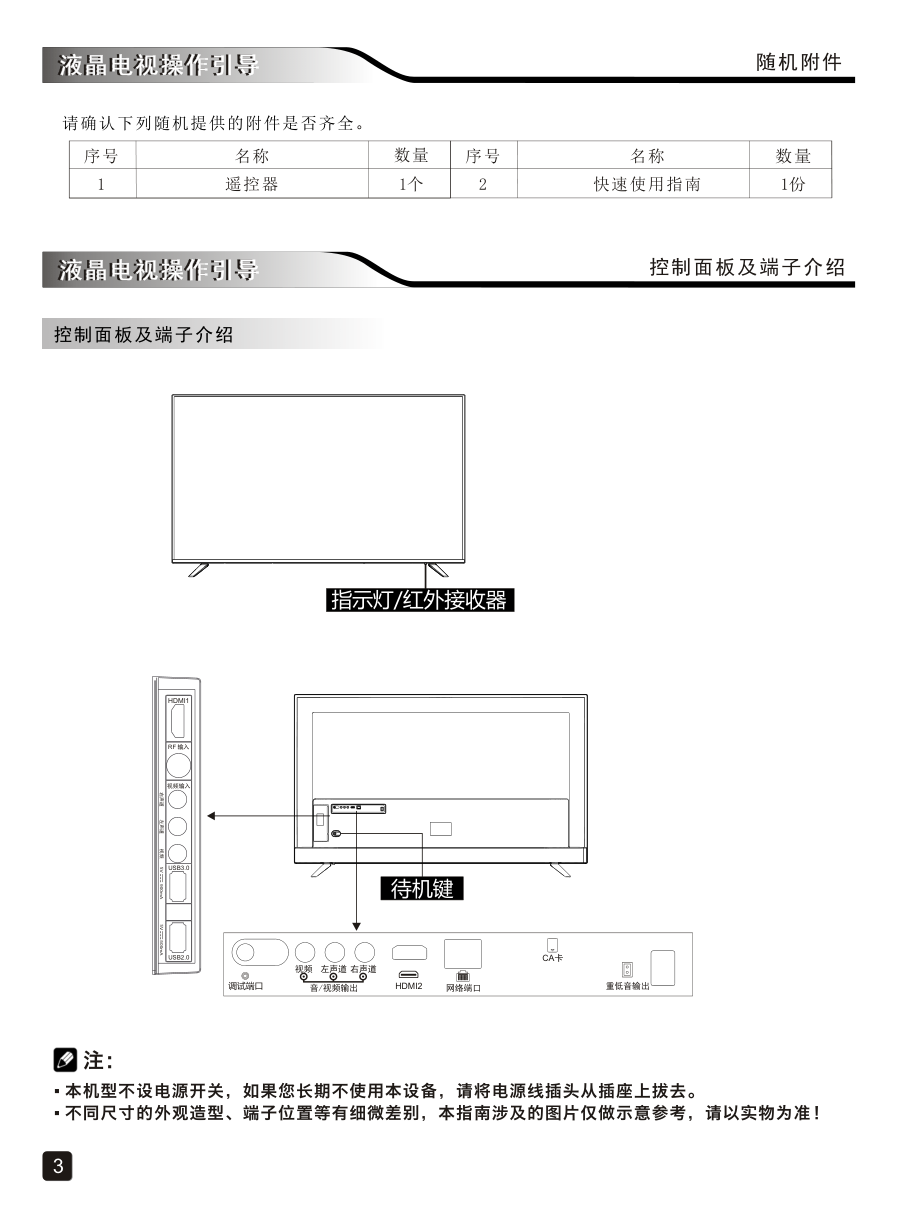 创维55G2液晶彩电使用说明书-4 创维55G2液晶彩电使用说明书-4