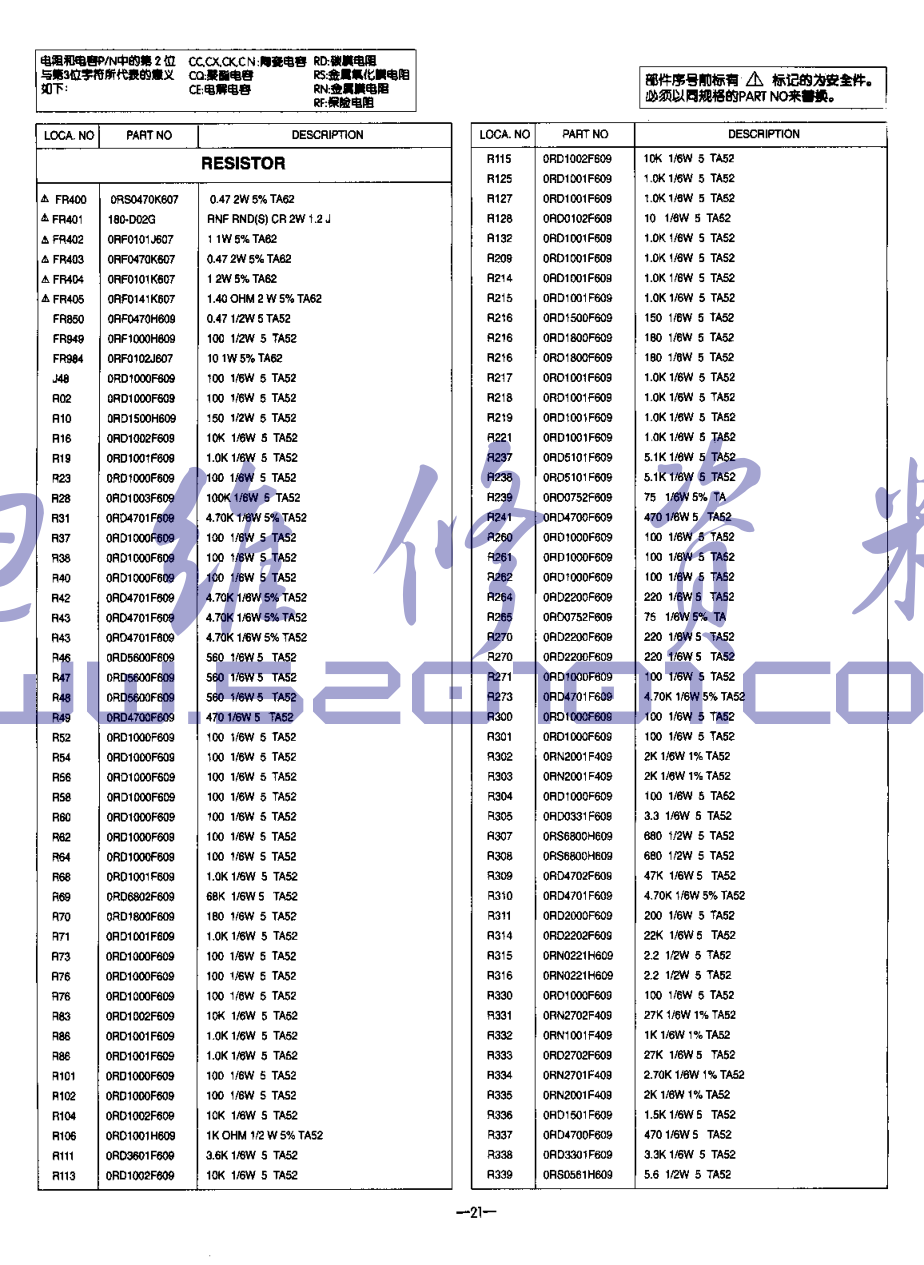 LG CT-29Q20E(MC-991A)彩电图纸-9 LG CT-29Q20E(MC-991A)彩电图纸-9