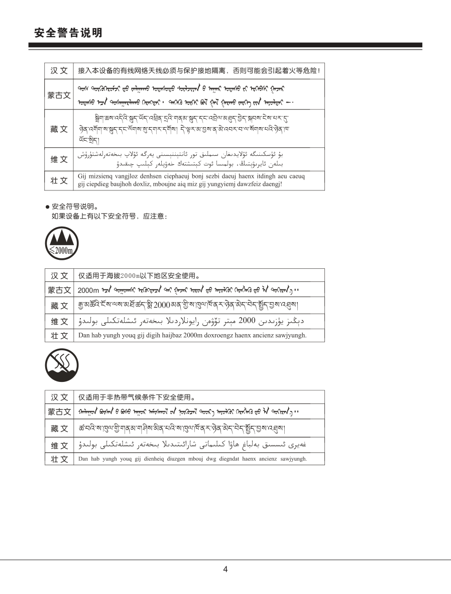 三洋42CE390LED液晶彩电使用说明书-4