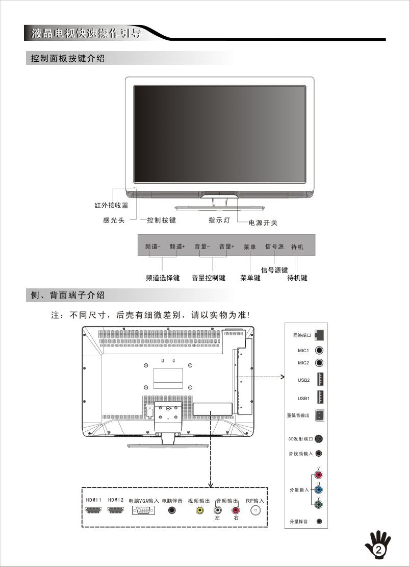 创维酷开TV 47E81RD液晶彩电使用说明书-2 创维酷开TV 47E81RD液晶彩电使用说明书-2