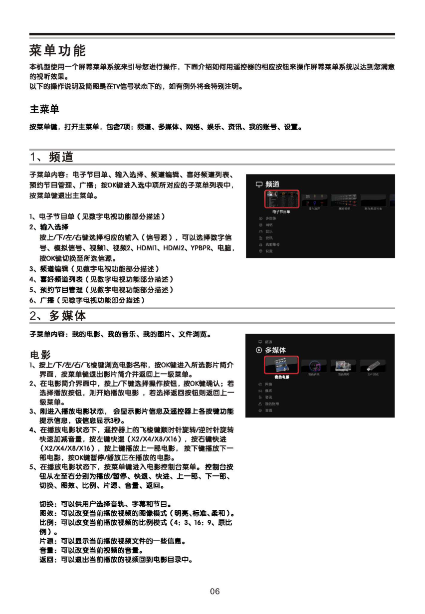 TCL王牌L37E11FBDE液晶彩电使用说明书-6