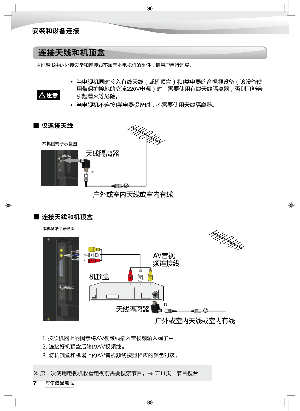 海尔LD55U9000液晶彩电使用说明书-7 海尔LD55U9000液晶彩电使用说明书-7