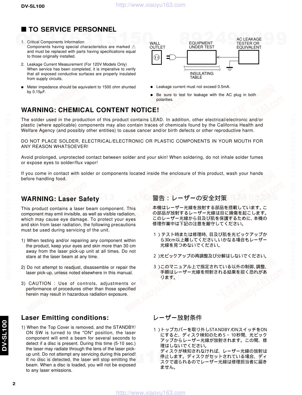 雅马哈YAMAHA DV-SL100音响电路原理图-1 雅马哈YAMAHA DV-SL100音响电路原理图-1