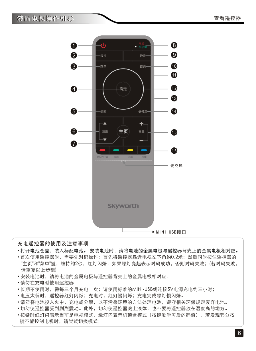 创维65E790U液晶彩电使用说明书-7