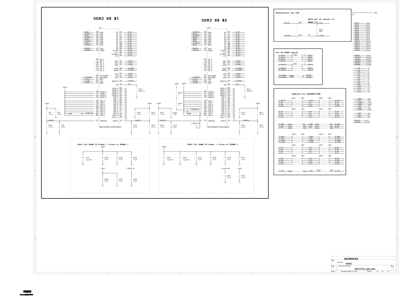 创维8K52机芯维修手册和电路原理图-9