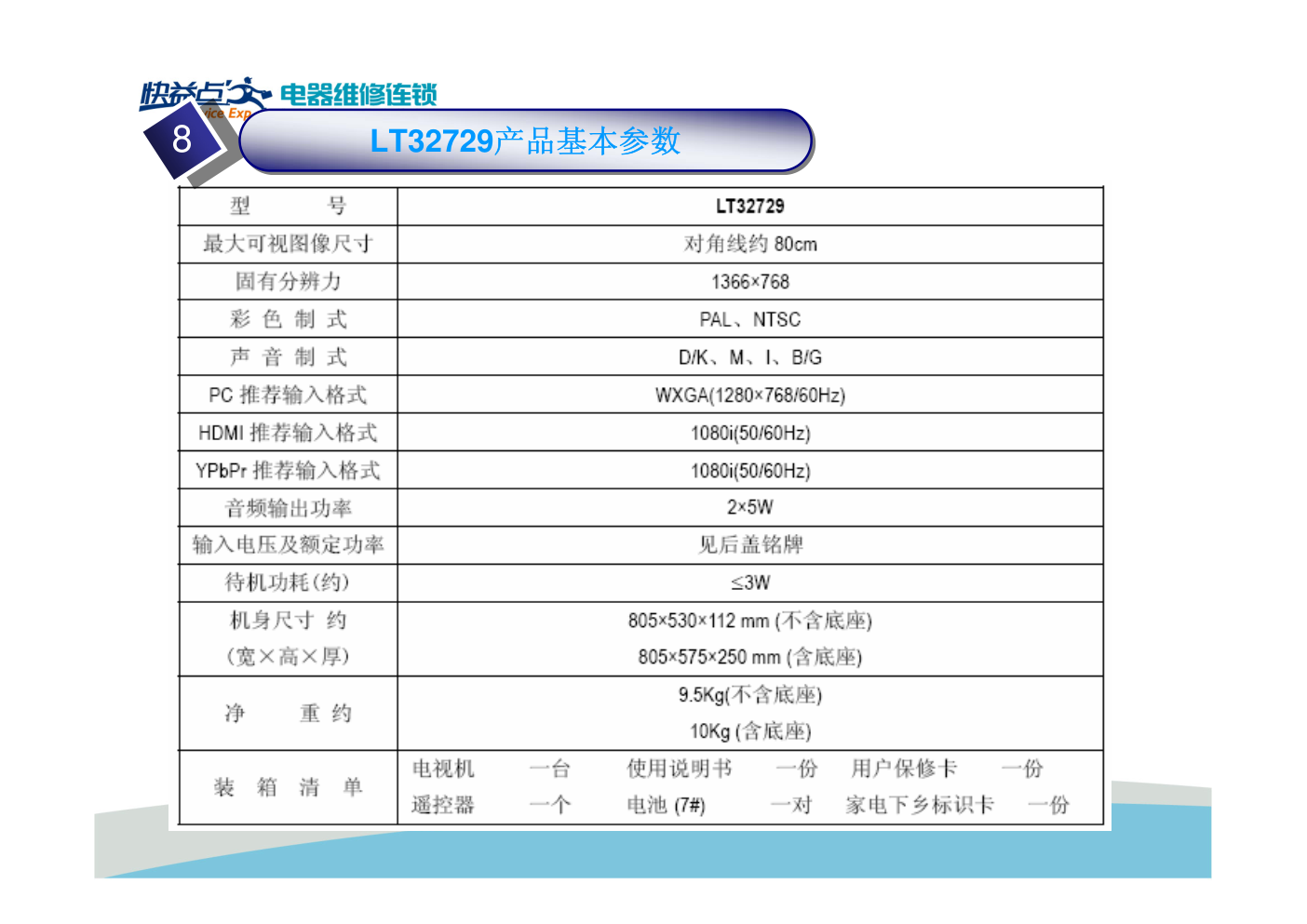 长虹LS26机芯电视维修培训手册-8