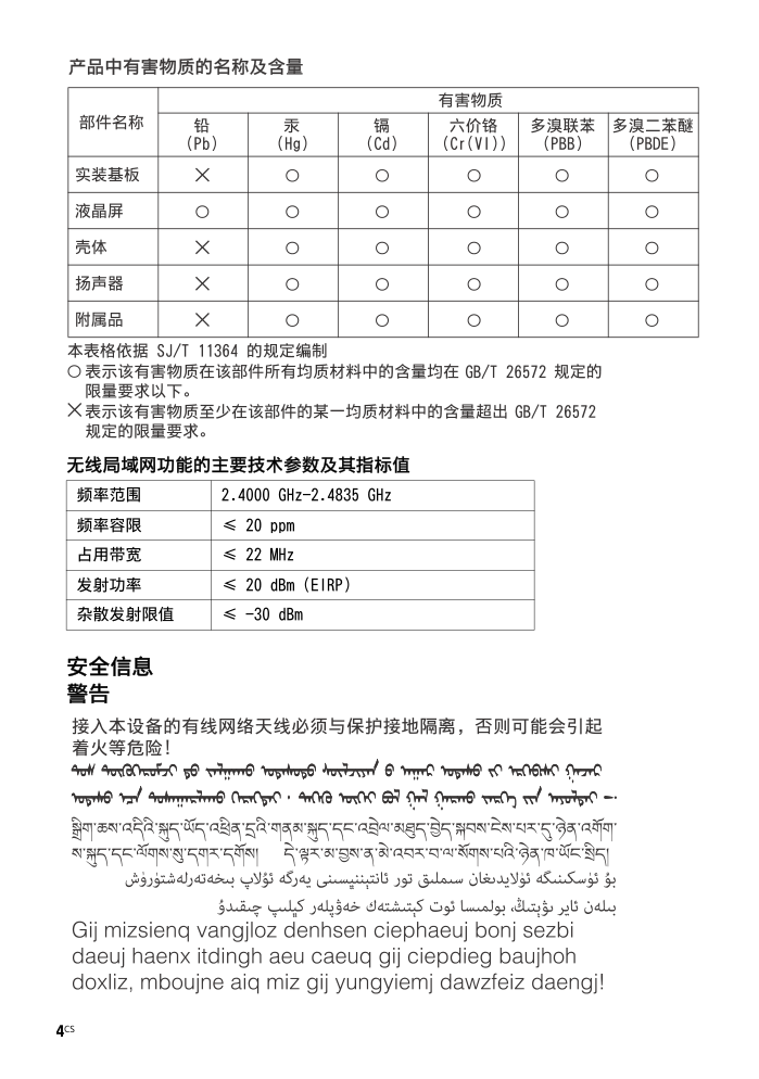 索尼KDL-40W656D液晶彩电使用说明书-3