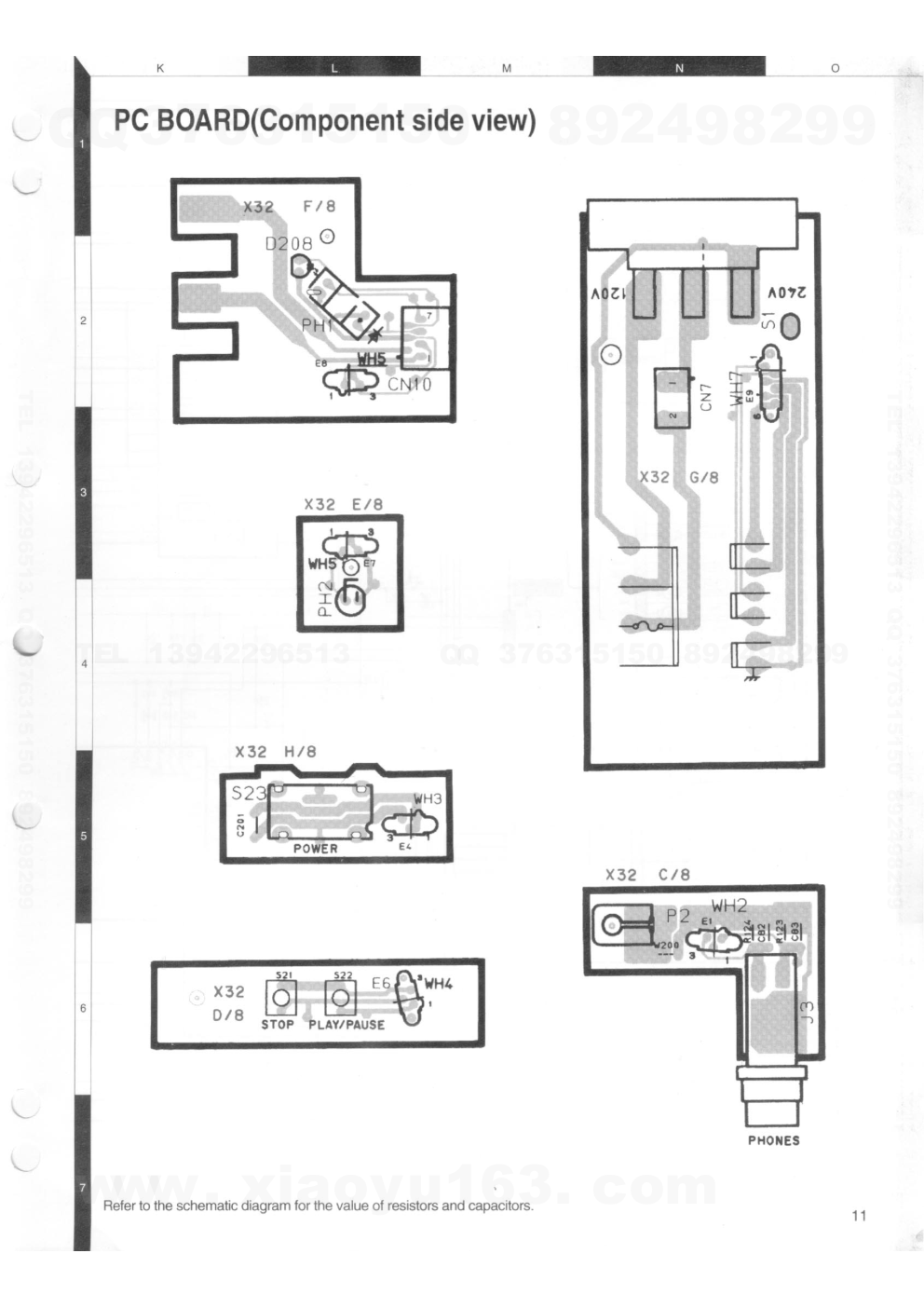 建伍KENWOOD R4090 CD播放机电路图-6 建伍KENWOOD R4090 CD播放机电路图-6