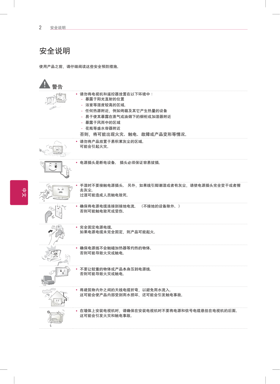 LG 42LA6800-CA液晶彩电使用说明书-3