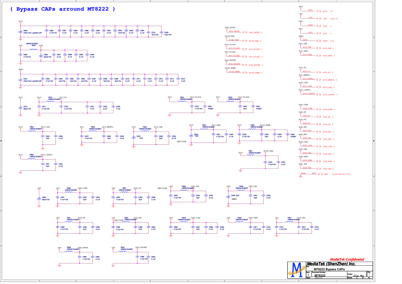 长虹ITV32739E JUC7.820.00030494(LM24)MT8222电路图-4