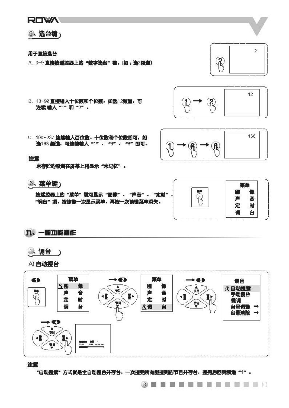 乐华21G6彩电使用说明书-6 乐华21G6彩电使用说明书-6