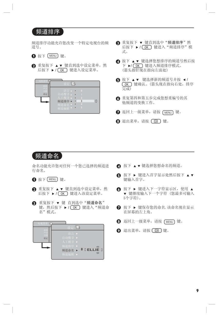PHILIPS 42PF7320G电视说明书-9