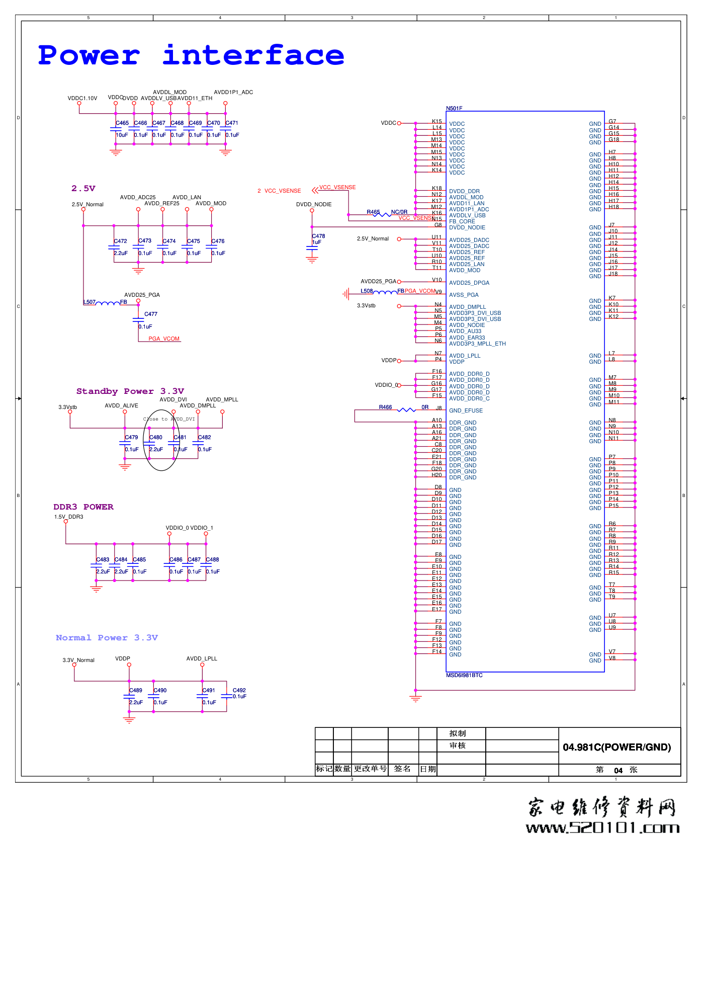 康佳LED42F1100PD液晶电视35016069板电路原理图-2 康佳LED42F1100PD液晶电视35016069板电路原理图-2