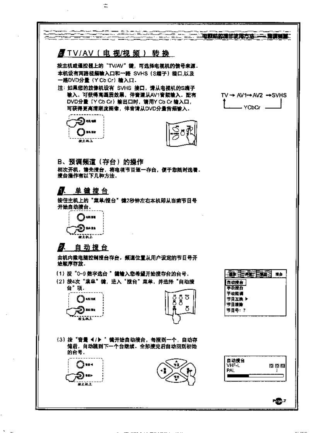 TCL王牌NT34A51彩电使用说明书-8 TCL王牌NT34A51彩电使用说明书-8