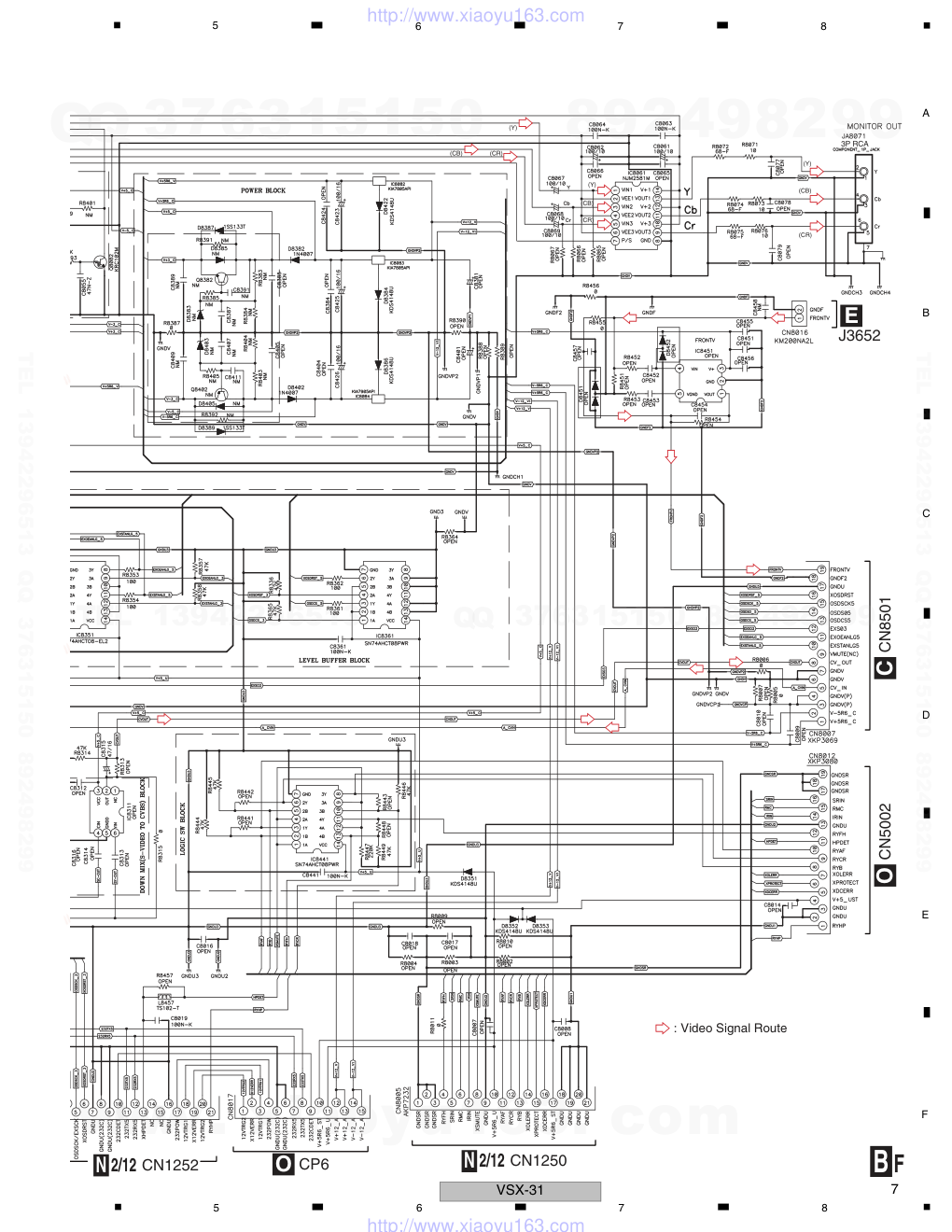 先锋PIONEER VSX-925-K电路图-6 先锋PIONEER VSX-925-K电路图-6