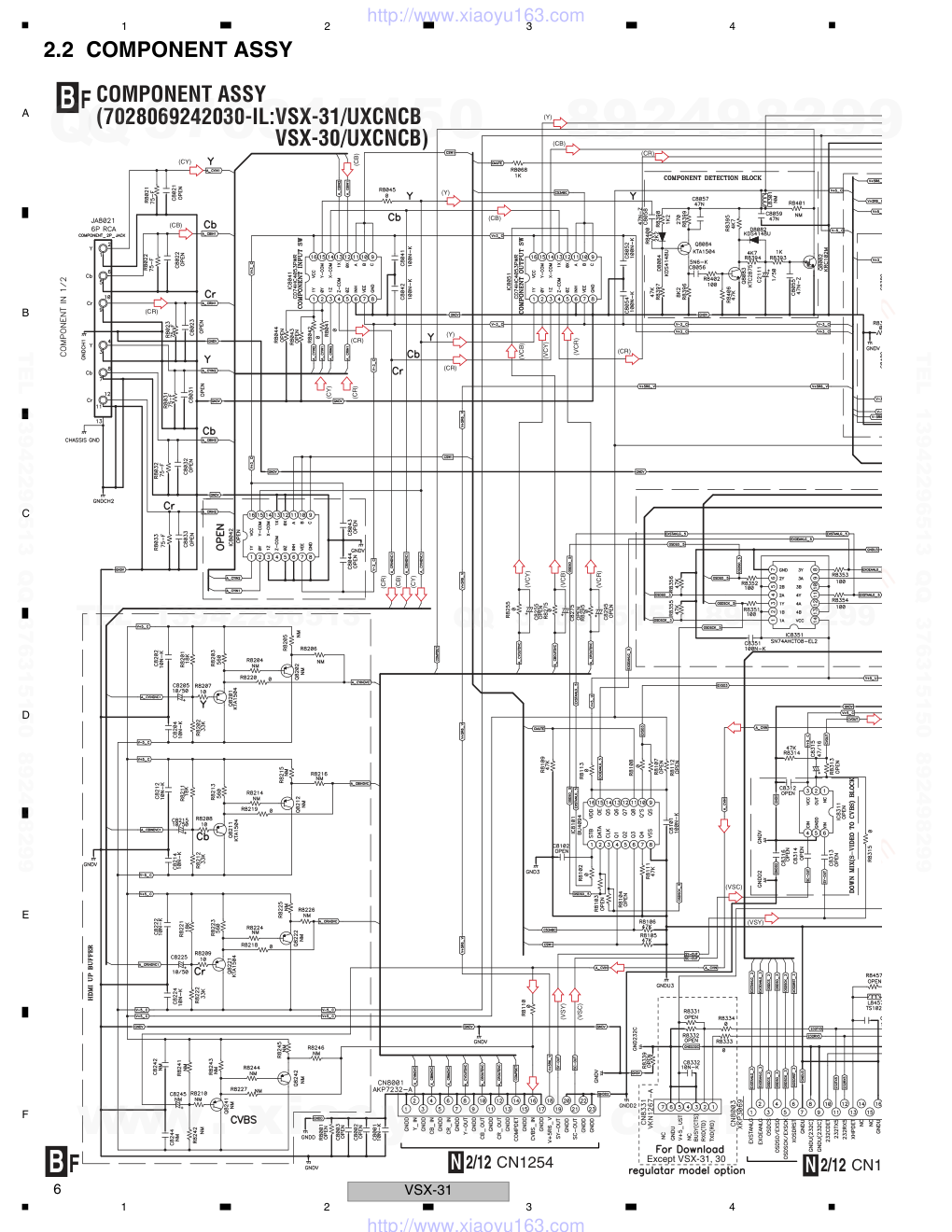 先锋PIONEER VSX-925-K电路图-5 先锋PIONEER VSX-925-K电路图-5
