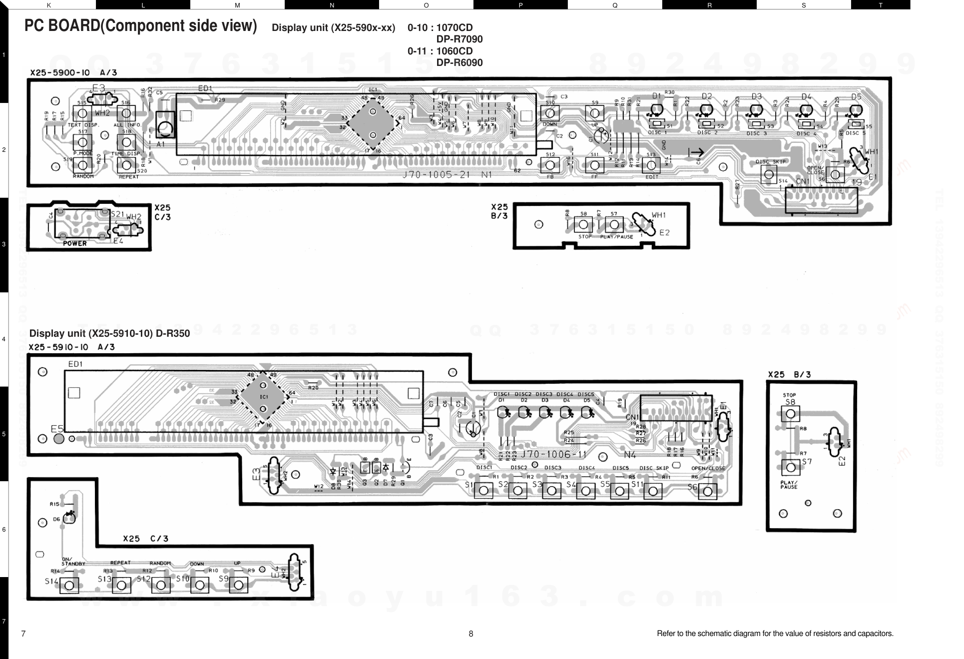 建伍KENWOOD DP-R7090 CD播放机维修手册-5 建伍KENWOOD DP-R7090 CD播放机维修手册-5