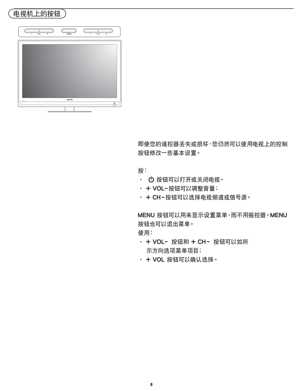 philips 42TA2800型彩电说明书-7