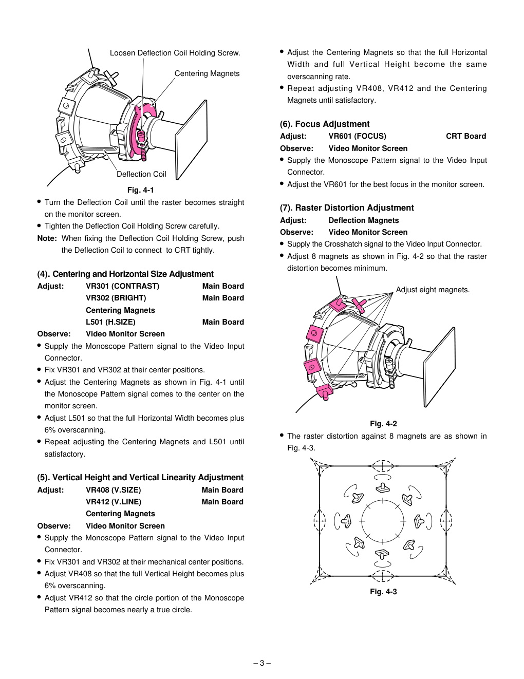 松下WV-BM990黑白监视器维修手册-5