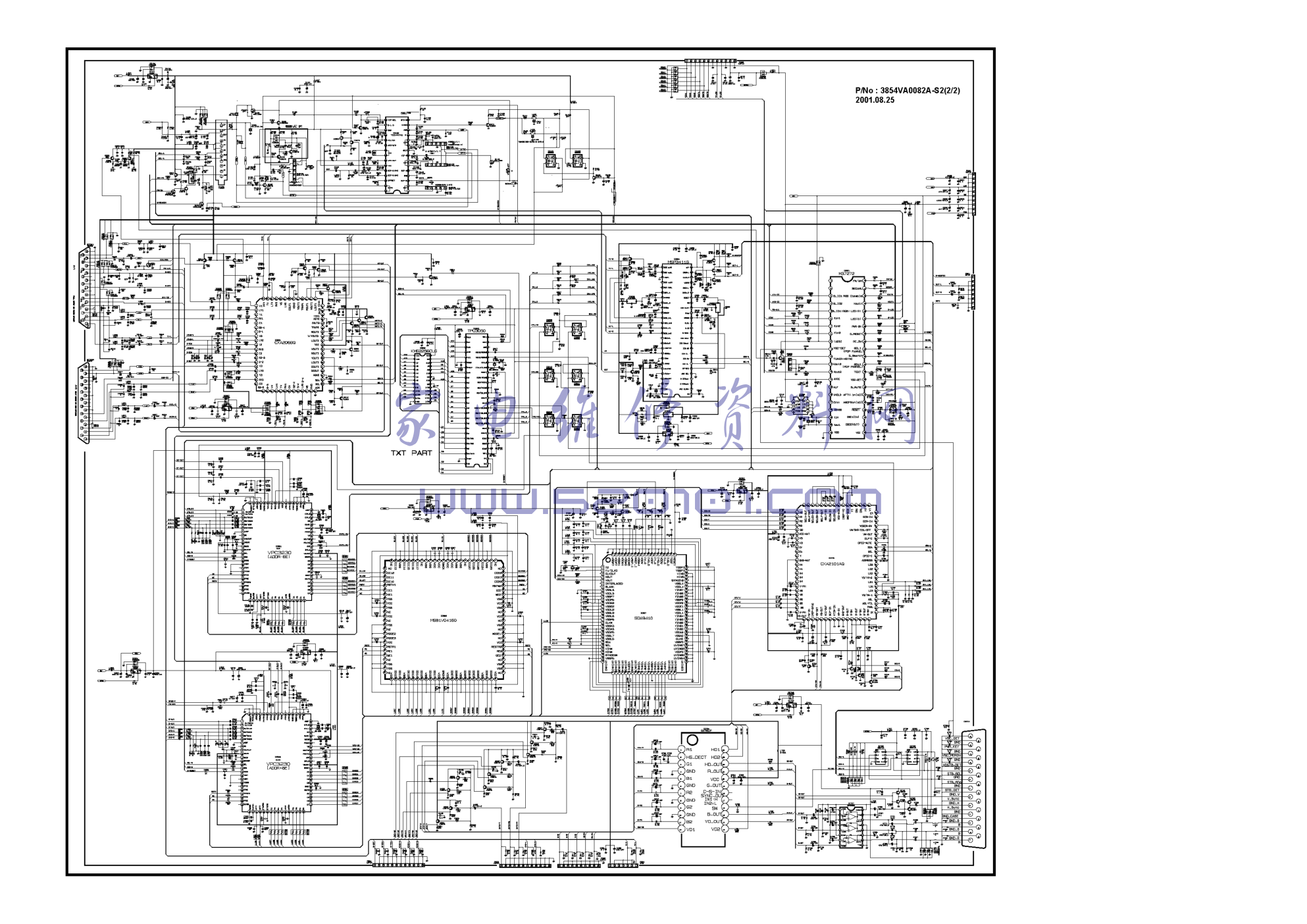 LG MZ-42PZ12彩电图纸-4 LG MZ-42PZ12彩电图纸-4