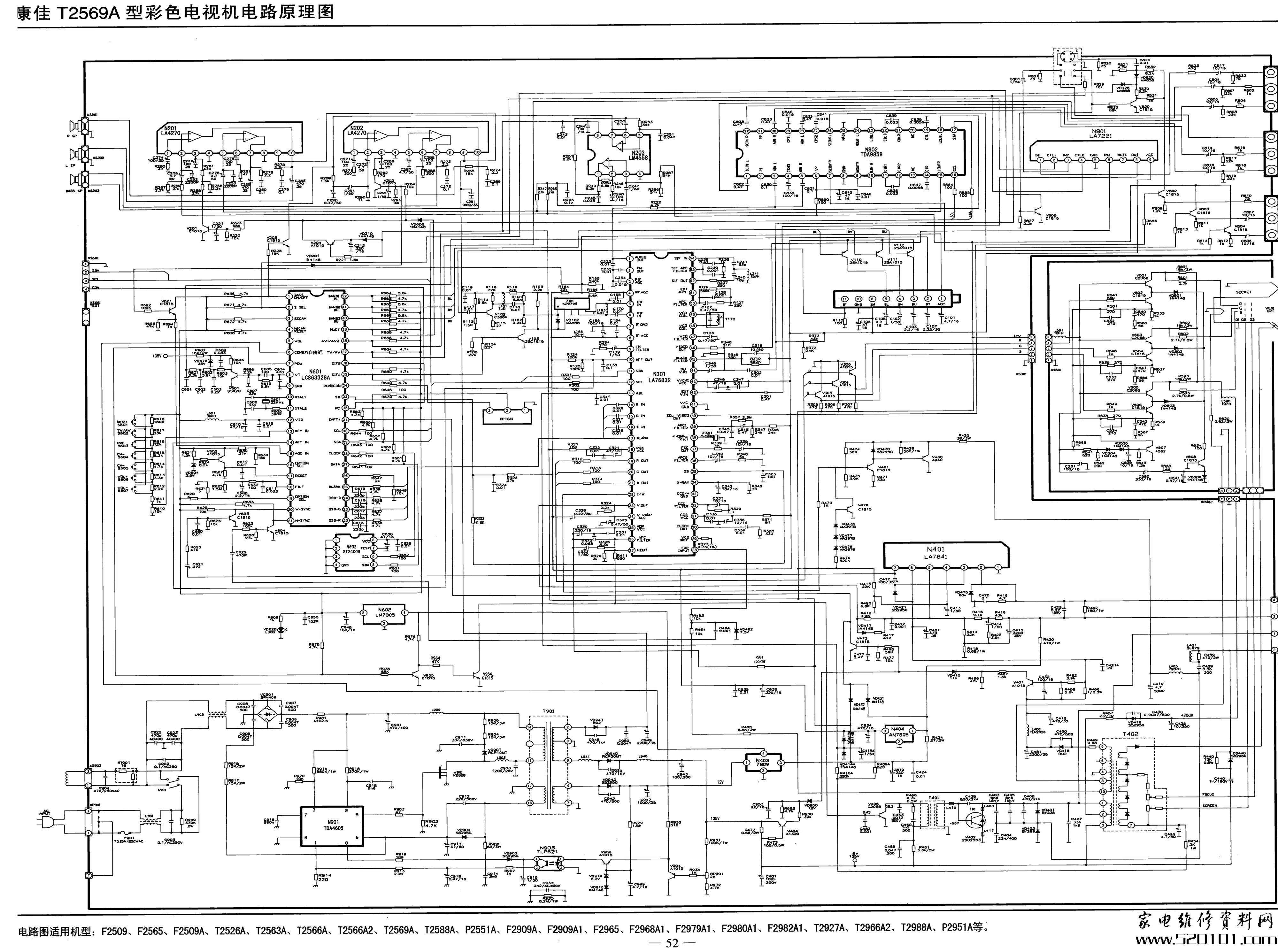 康佳P2951AT2988AT2966A2T2927AF2982A1F2980A1F2979A1F2968-0