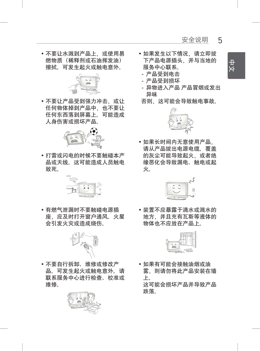 LG 32LB552B液晶彩电使用说明书-4
