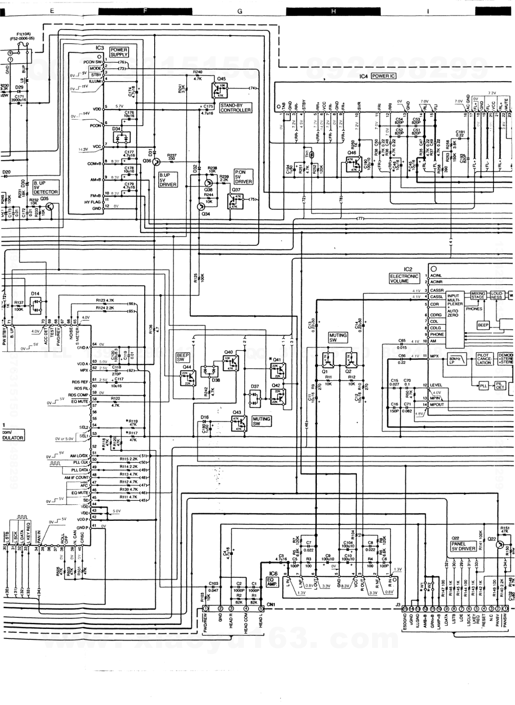 建伍KENWOOD KRC-177RG CD影碟播放机维修手册-5 建伍KENWOOD KRC-177RG CD影碟播放机维修手册-5
