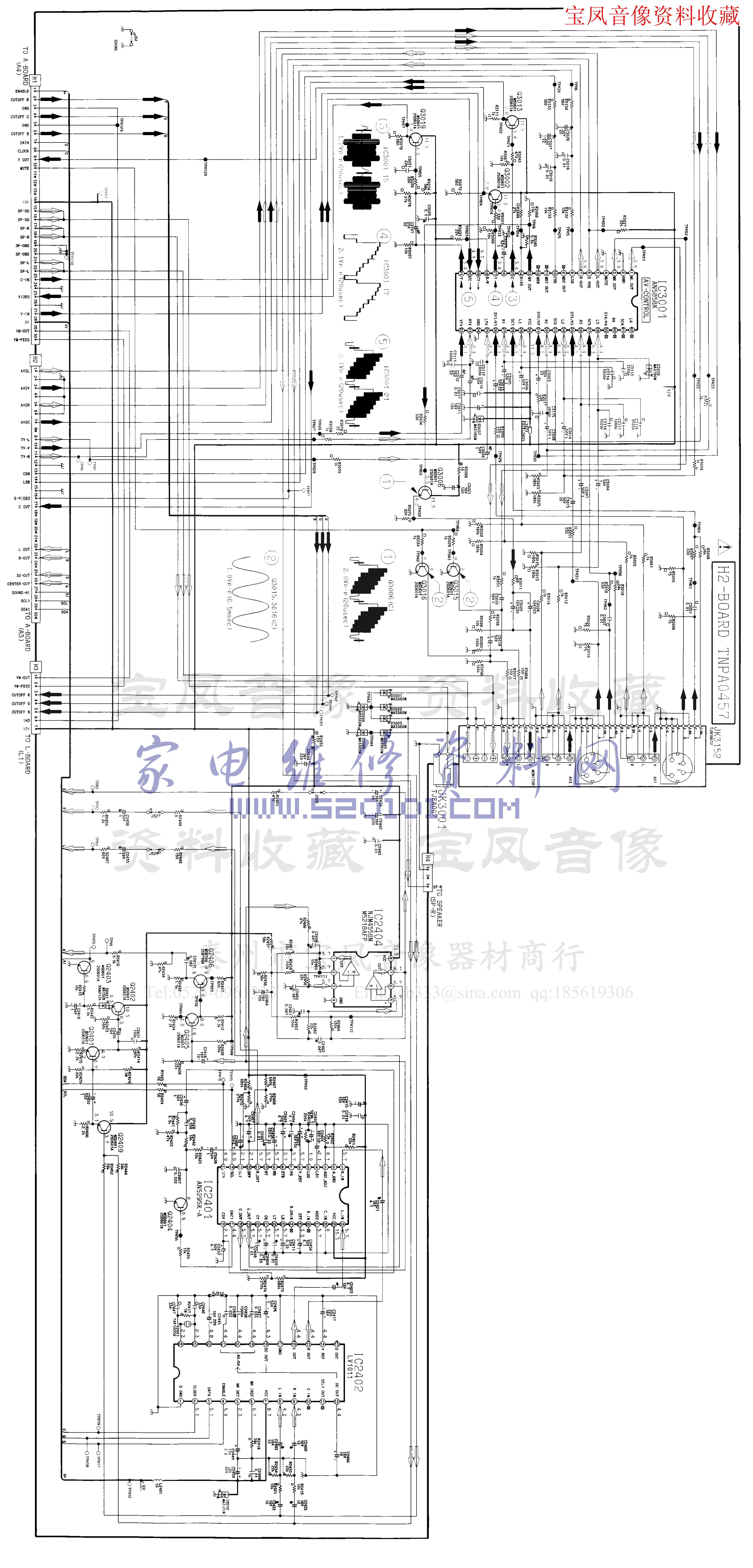 松下TC-29GF80彩电图纸-3 松下TC-29GF80彩电图纸-3